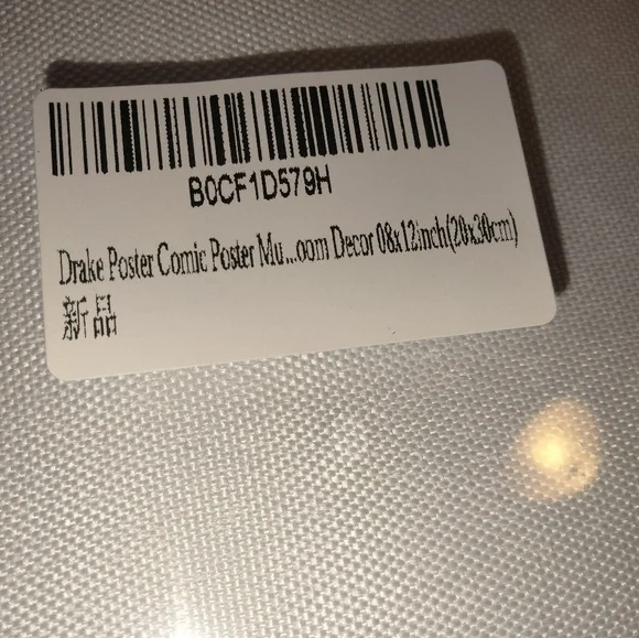 Drake Certified Lover Boy Canvas Comic Poster - NWT - Picture 3 of 4